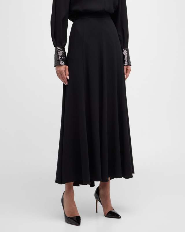 Birch A-Line Maxi Skirt